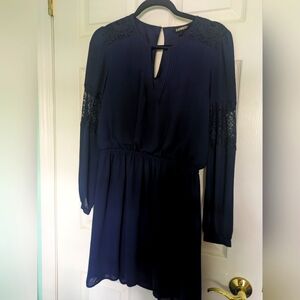 Navy Blue Smart Casual Dress